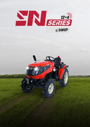 Solis SN Series Compact Tractor with up to 30HP, perfect for small-scale farming operations